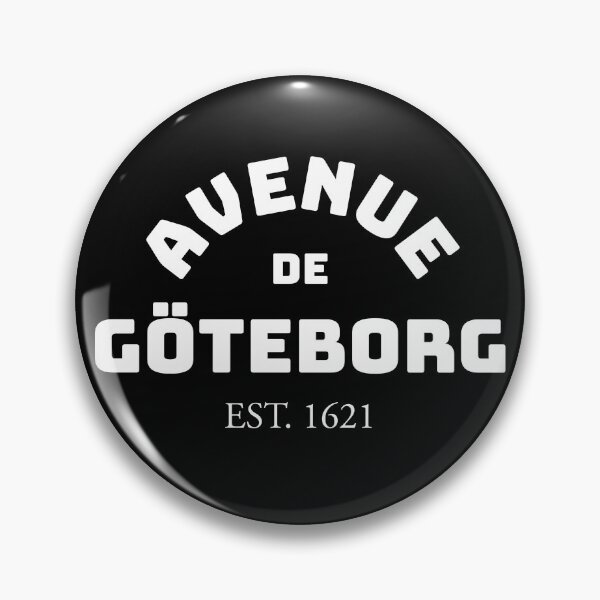 Item preview, Avenue de Göteborg – Stilrent stadsmotiv designed and sold by GBGMotiv.