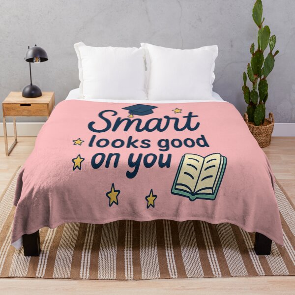 Item preview, Smart Looks Good on You – Fun Cartoon Student Design designed and sold by ArthUpscale.