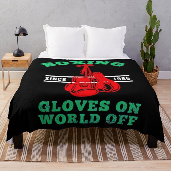 Item preview, Boxing-Since-1985-Gloves-On-World-Off designed and sold by aalandkab.