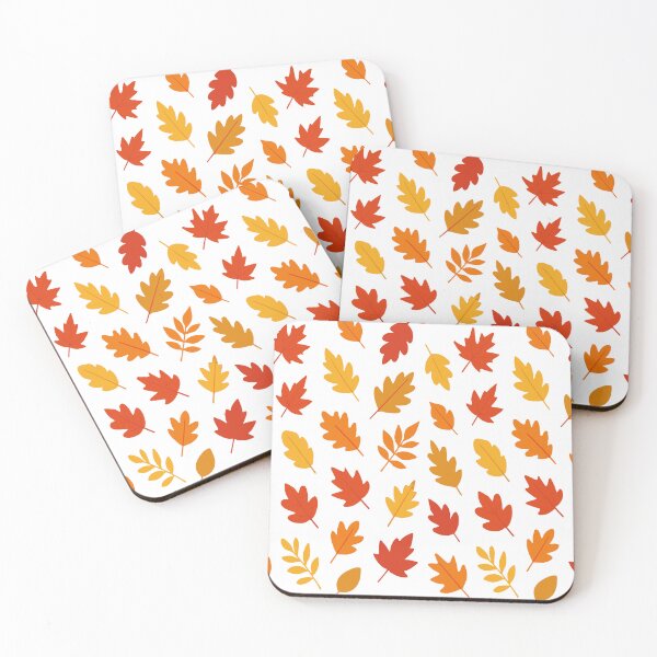 Item preview, Autumn Falling Leaves Pattern designed and sold by DKunic.