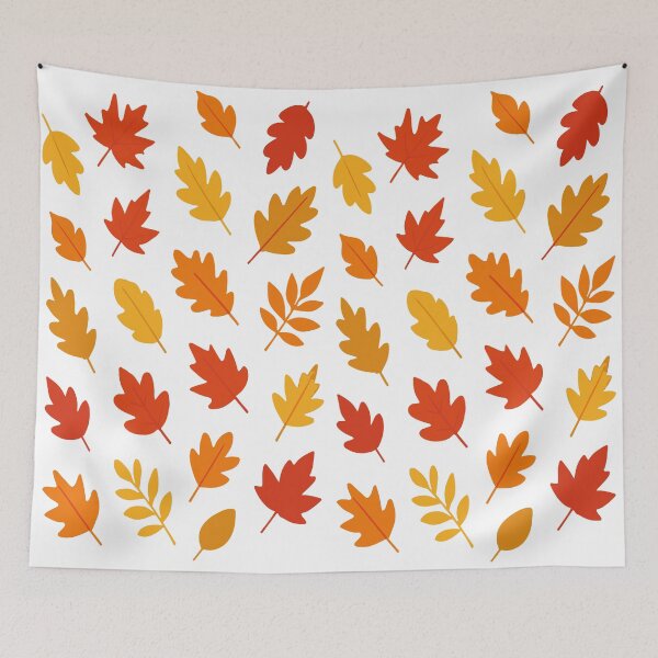 Item preview, Autumn Falling Leaves Pattern designed and sold by DKunic.