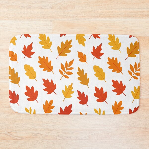 Item preview, Autumn Falling Leaves Pattern designed and sold by DKunic.
