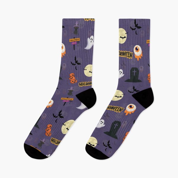 Item preview, Halloween Elements Bundle - Cute Ghost, Pumpkin, Bats & Eyeball Party Art designed and sold by Origin-of-heart.