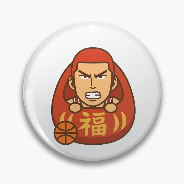 Item preview, Hanamichi Sakuragi Daruma designed and sold by BebaLab.