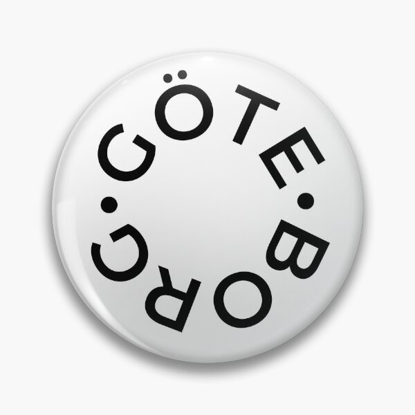 Item preview, Göteborg – Stilren svart typografi i rund design designed and sold by GBGMotiv.
