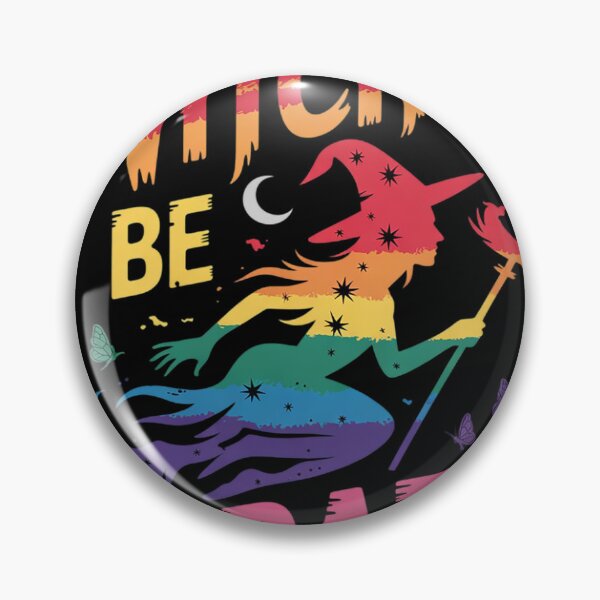 Item preview, LGBT Rainbow Flag Gay Pride Witch  designed and sold by Charidana.