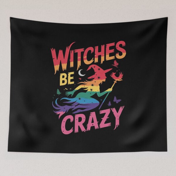Item preview, LGBT Rainbow Flag Gay Pride Witch  designed and sold by Charidana.