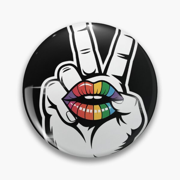 Item preview, Masc Lesbian Stuff Tongue Rainbow Gay Pride Ally LGBTQ  designed and sold by Charidana.