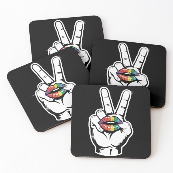 Item preview, Masc Lesbian Stuff Tongue Rainbow Gay Pride Ally LGBTQ  designed and sold by Charidana.