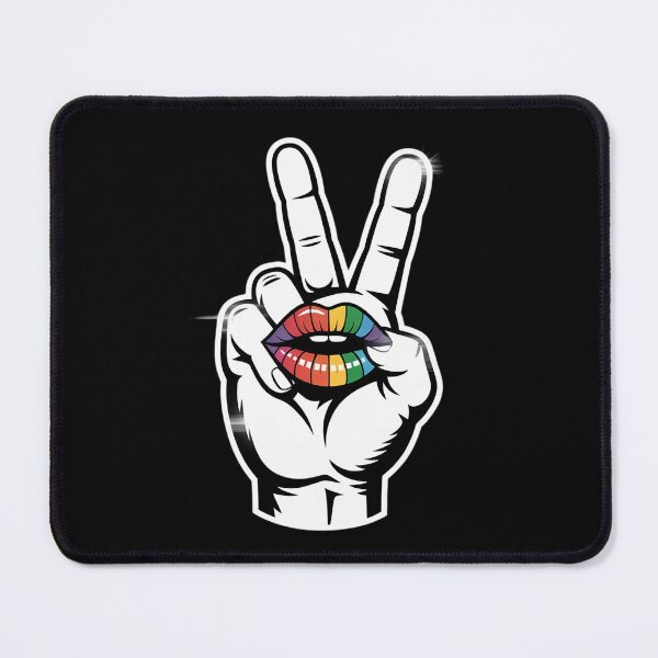 Item preview, Masc Lesbian Stuff Tongue Rainbow Gay Pride Ally LGBTQ designed and sold by Charidana.