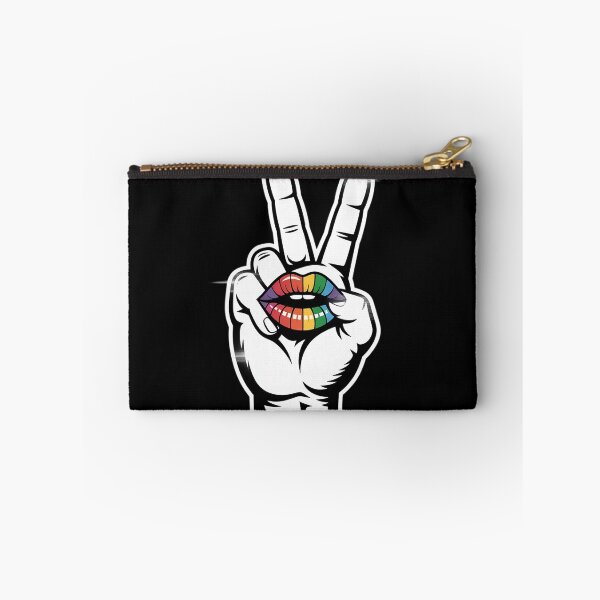 Item preview, Masc Lesbian Stuff Tongue Rainbow Gay Pride Ally LGBTQ  designed and sold by Charidana.