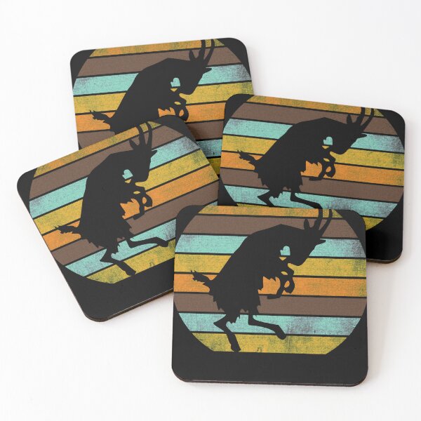 Item preview, Billy Goat Silhouette Retro Sunset   designed and sold by BriceDumoulin.
