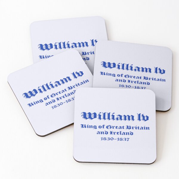 Item preview, William IV, King of Great Britain and Ireland, British Monarchs designed and sold by CharlottePlaceArt.