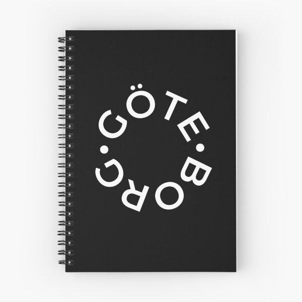 Item preview, Göteborg – Stilren vit typografi i rund design designed and sold by GBGMotiv.