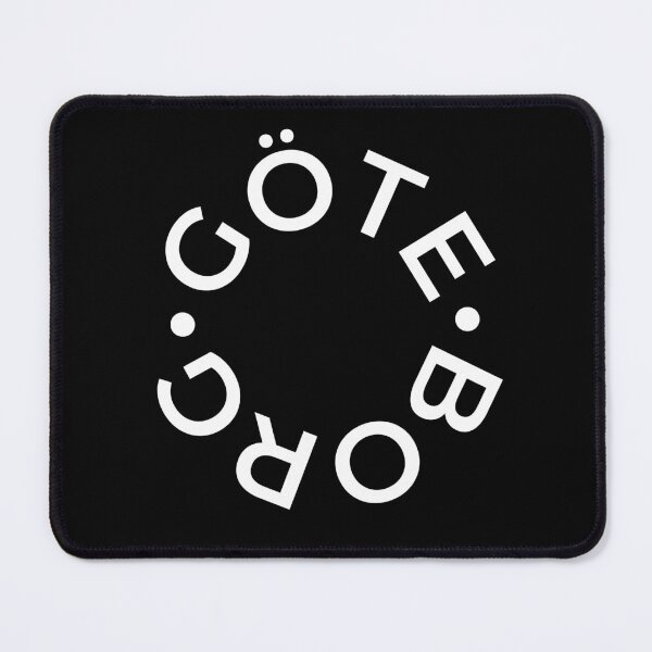 Item preview, Göteborg – Stilren vit typografi i rund design designed and sold by GBGMotiv.