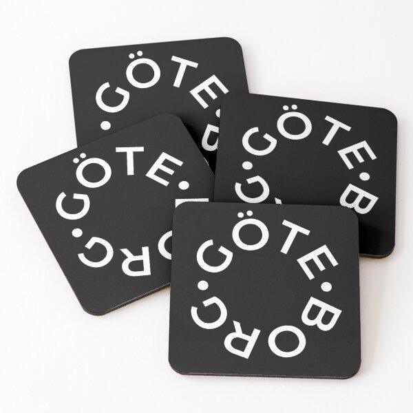 Item preview, Göteborg – Stilren vit typografi i rund design designed and sold by GBGMotiv.