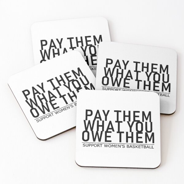 Item preview, Pay Them What You Owe Them • Equal Pay Quote T-Shirt Design designed and sold by Printynest.