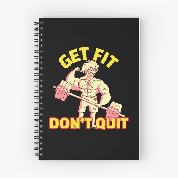 Item preview, GET FIT, DON'T QUIT TSHIRT designed and sold by GiuseppeGiorno.