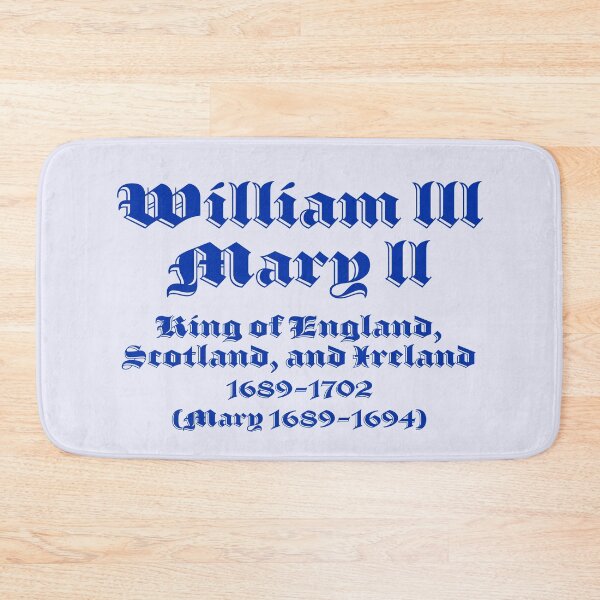 Item preview, William III & Mary  II, King of England, Scotland, and Ireland, British Monarchs designed and sold by CharlottePlaceArt.