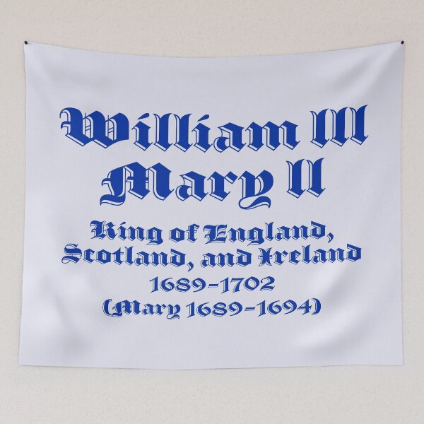 Aperçu de l'œuvre Guillaume III et Marie II, rois d'Angleterre, d'Écosse et d'Irlande, monarques britanniques créée et vendue par CharlottePlaceArt.
