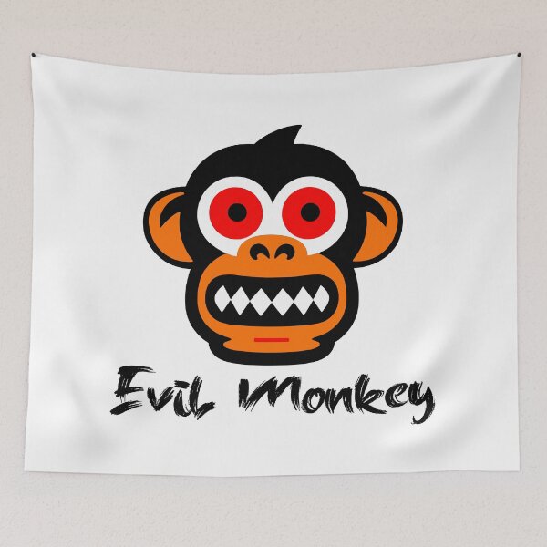 Item preview, Evil Monkey designed and sold by QuanntixArt.
