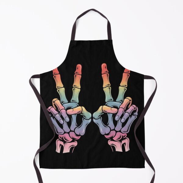 Item preview, Skeleton Rock Hand LGBTQ Rainbow Flag Gay Pride Ally designed and sold by Charidana.