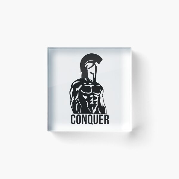 Item preview, Conquer gym designed and sold by LargeCanvas.