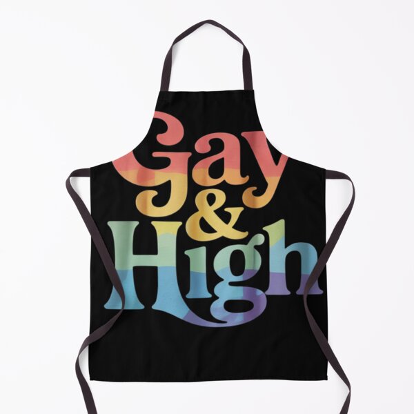 Item preview, Gay And High Weed Marijuana LGBTQ Pride Flag designed and sold by Charidana.