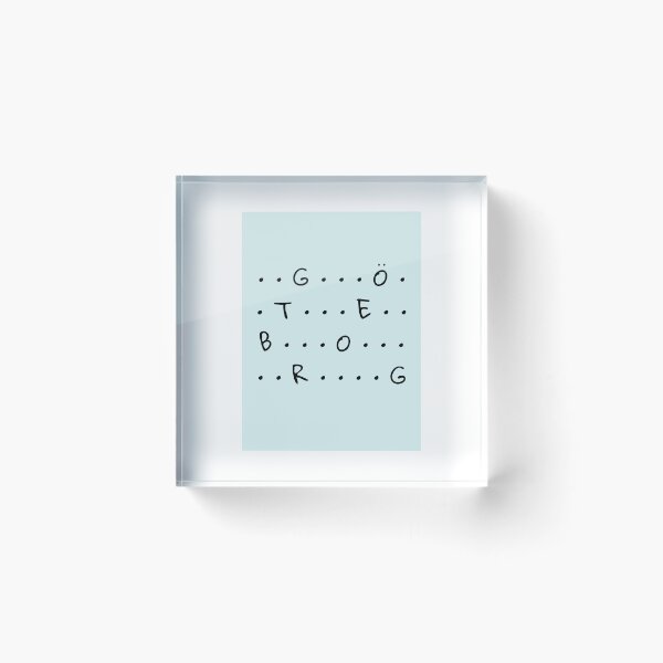 Item preview, Göteborg – Grafisk rutnätsdesign designed and sold by GBGMotiv.
