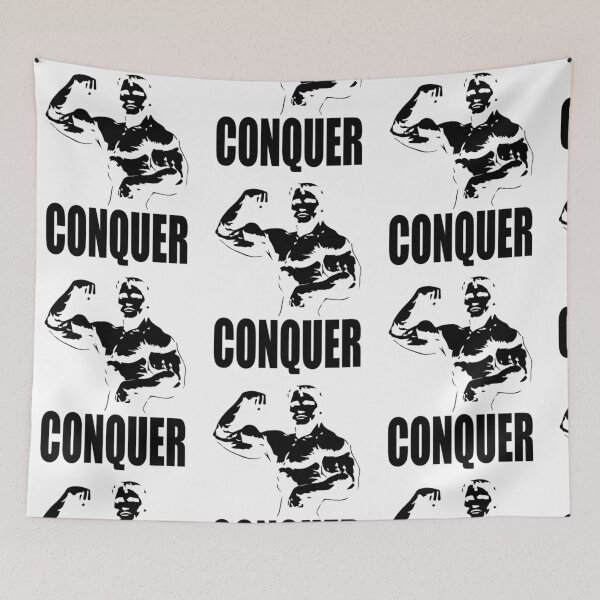 Item preview, Conquer gym designed and sold by LargeCanvas.