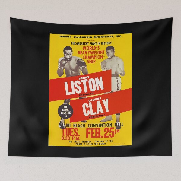 Item preview, Cassius-Clay-(Ali)-Vs-Sonny-Liston---February-25Th-1964 designed and sold by thuneyhoffeeh.