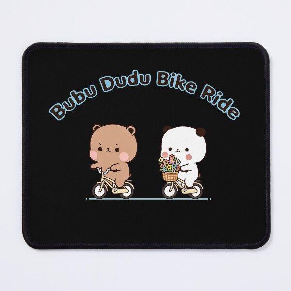 Item preview, BUBU DUDU : bike ride Adorable Engagement Art | Kawaii Wedding Decor designed and sold by FEBRICAST.