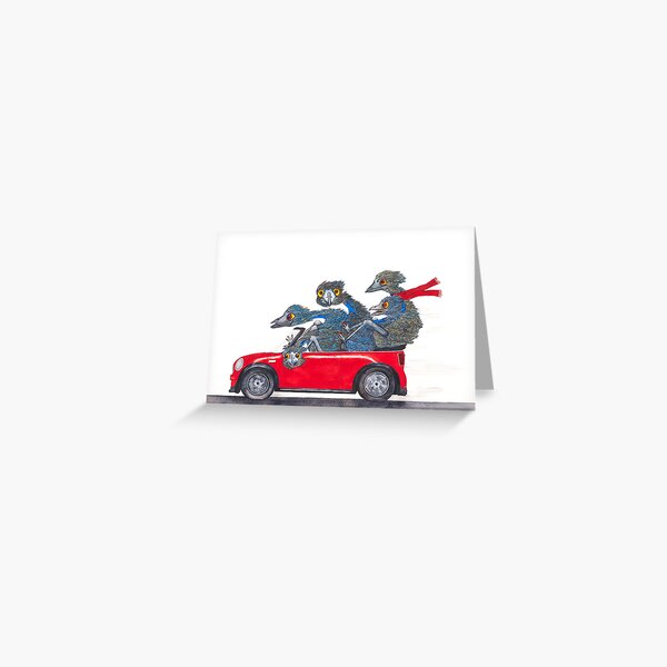 Family Outing Greeting Card