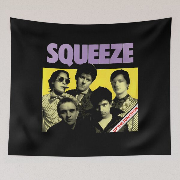 Item preview, Retro 80s New Wave Inspired Sq.uee.ze Artwork With Upbeat Vibes designed and sold by CordieWinthe.