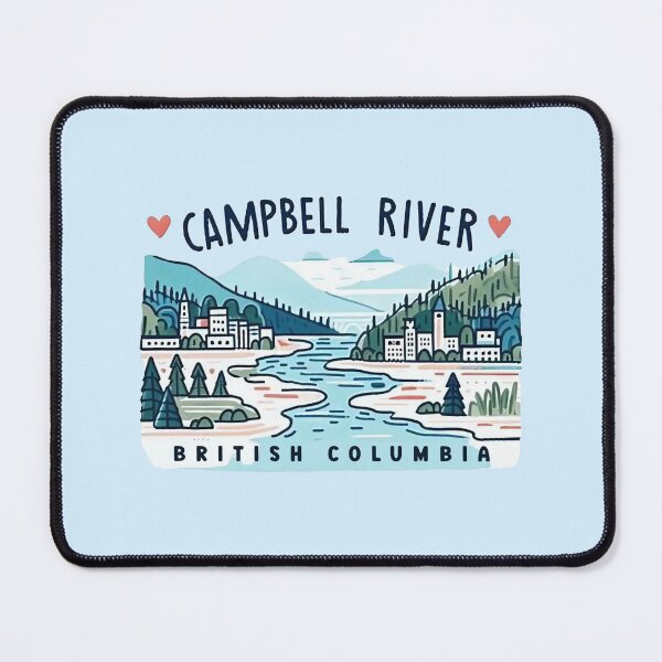 Item preview, Campbell River BC Canada  designed and sold by HowToCanadian.