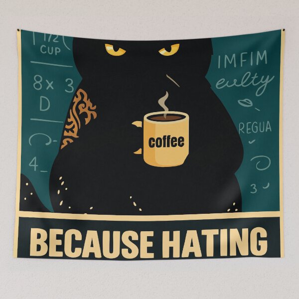 Item preview, Vintage Black Cat Coffee  designed and sold by lurus.