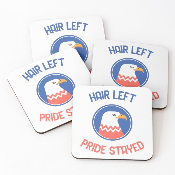 Item preview, HAIR LEFT, PRIDE STAYED designed and sold by GiuseppeGiorno.