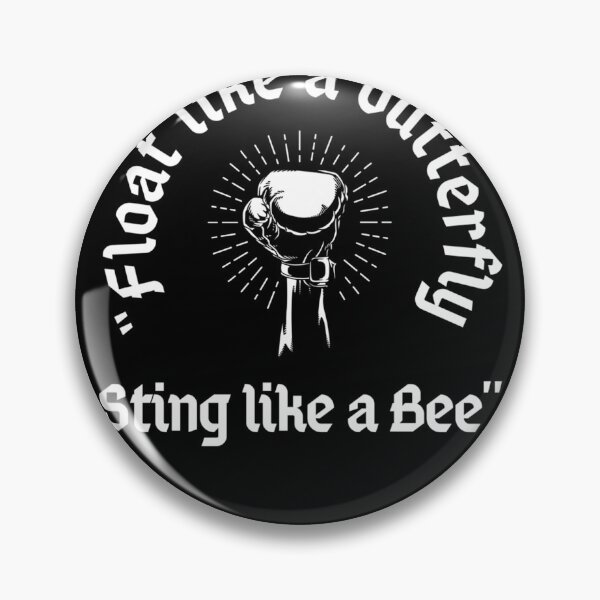 Item preview, Cassius-Clay'S-Float-Like-A-Butterfly-Sting-Like-A-Bee-Boxing designed and sold by thuneyhoffeeh.