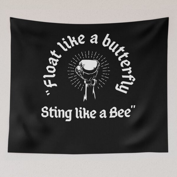 Item preview, Cassius-Clay'S-Float-Like-A-Butterfly-Sting-Like-A-Bee-Boxing designed and sold by thuneyhoffeeh.