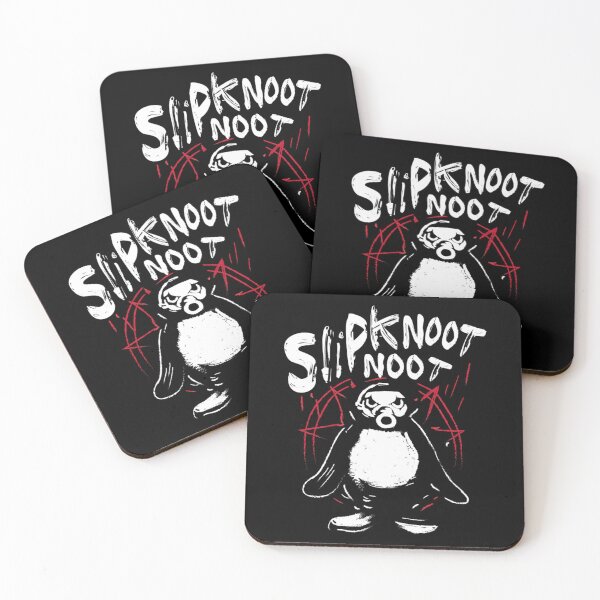 Item preview,  Slipknoot Noot Penguin Death Metal Goth Hard Rock designed and sold by NealKozey.