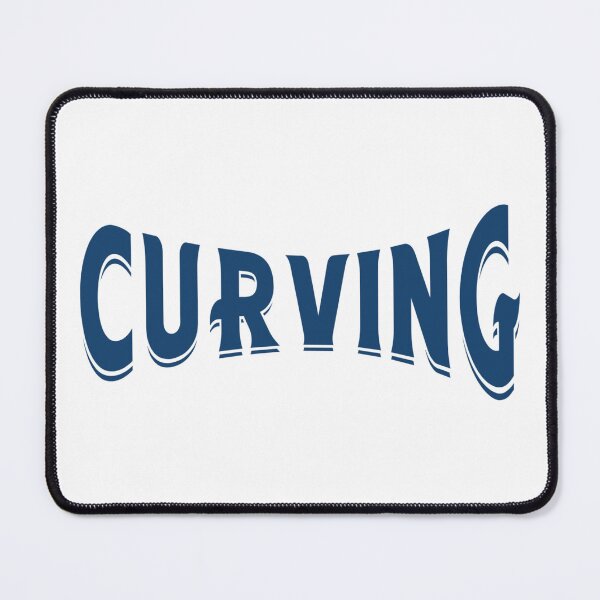Item preview, Curving Typography – Minimal Vector Text Design designed and sold by PARINCREATE.