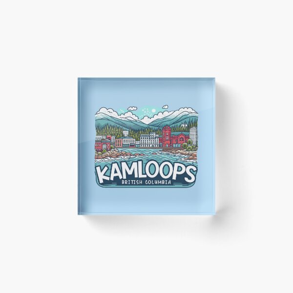 Item preview, Kamloops BC Canada  designed and sold by HowToCanadian.