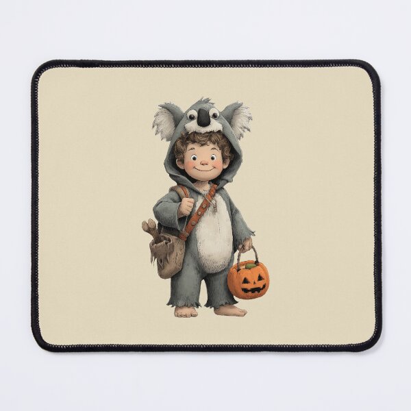 Item preview, Cute Child in Koala Costume – Trick-or-Treat Halloween Illustration designed and sold by Art of Ngu.