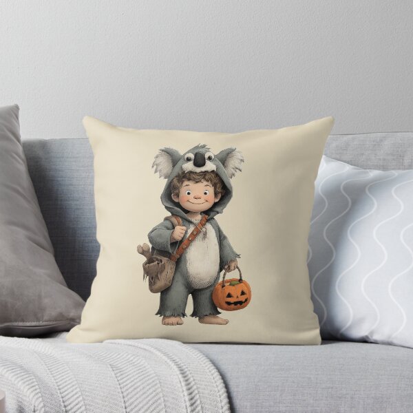 Item preview, Cute Child in Koala Costume – Trick-or-Treat Halloween Illustration designed and sold by Art of Ngu.