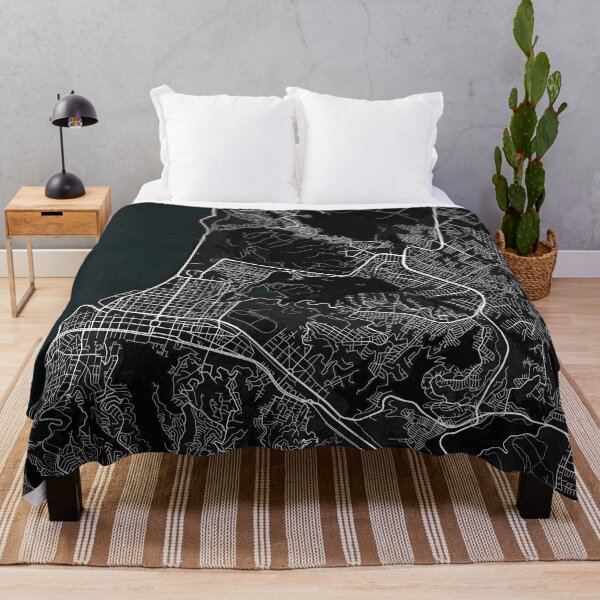 Item preview, Viña del Mar City Map of Chile - Dark designed and sold by deMAP.
