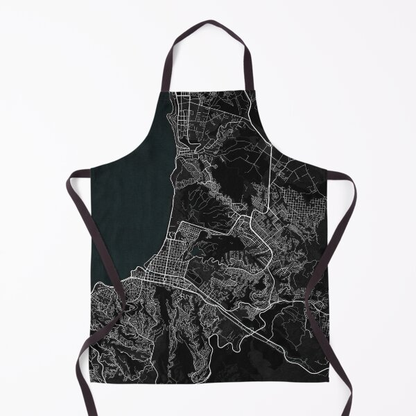 Item preview, Viña del Mar City Map of Chile - Dark designed and sold by deMAP.
