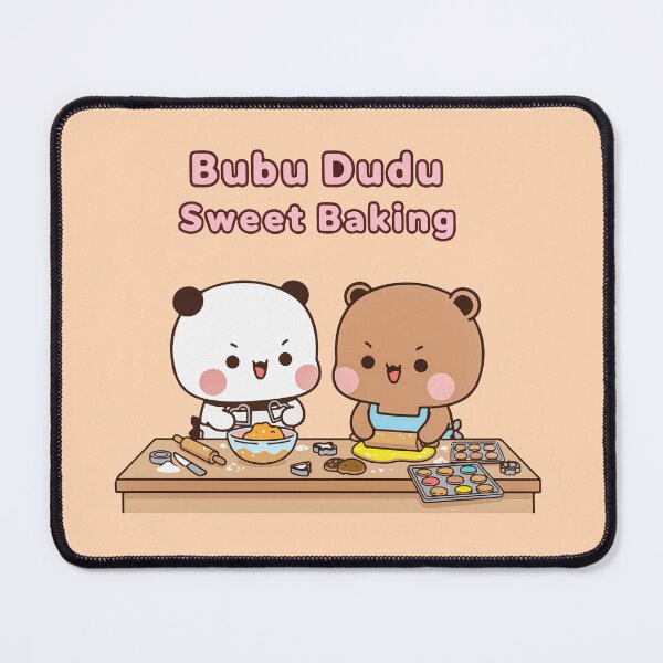 Item preview, BUBU DUDU : SWEET BAKING  FUN Adorable Engagement Art | Kawaii Wedding Decor designed and sold by FEBRICAST.