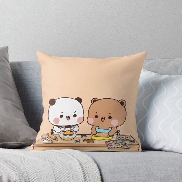 Item preview, BUBU DUDU : SWEET BAKING  FUN Adorable Engagement Art | Kawaii Wedding Decor designed and sold by FEBRICAST.