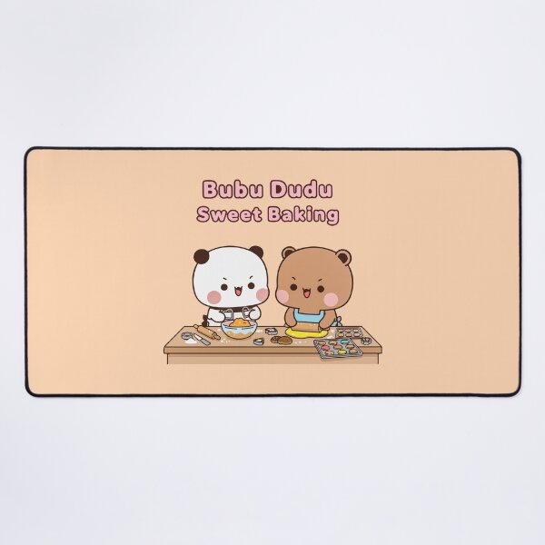 Item preview, BUBU DUDU : SWEET BAKING FUN Adorable Engagement Art | Kawaii Wedding Decor designed and sold by FEBRICAST.