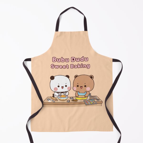 Item preview, BUBU DUDU : SWEET BAKING FUN Adorable Engagement Art | Kawaii Wedding Decor designed and sold by FEBRICAST.